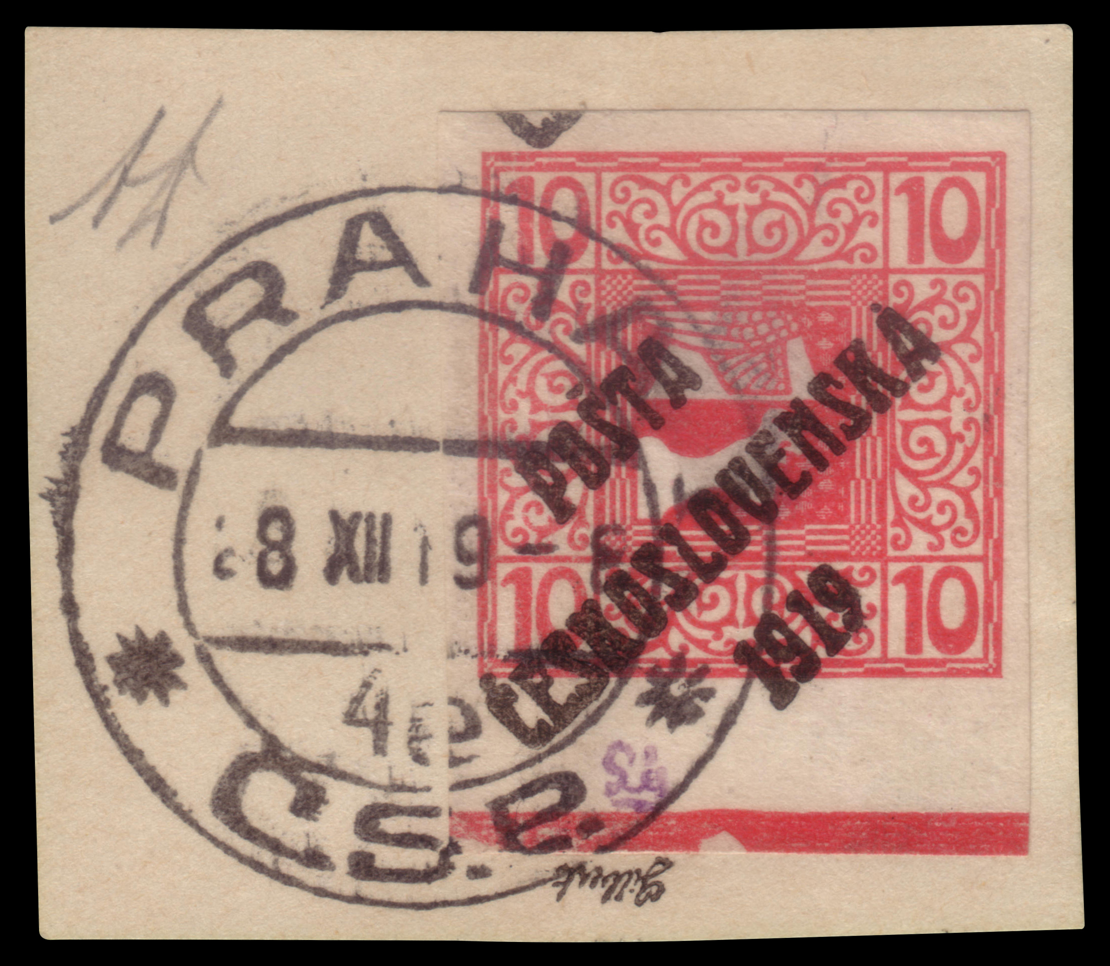Lot 2108 - Czechoslovakia Individual lots - Ponte Auction House Stamps Auction 505 Lot 2108 - Czechoslovakia Individual lots - Ponte Auction House Stamps Auction 505