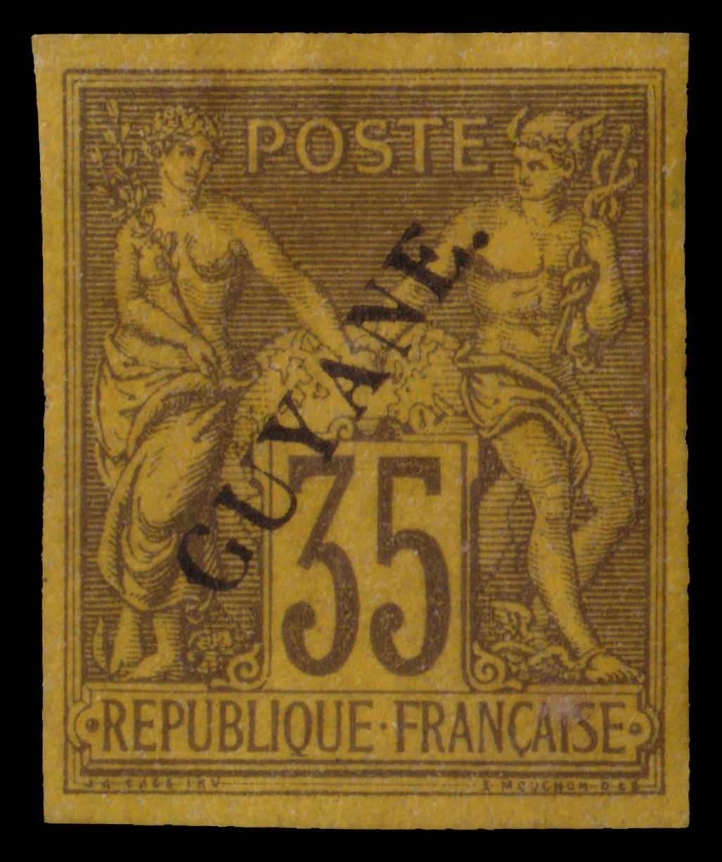 Lot 2122 - french guyana Individual lots - Ponte Auction House Stamps Auction 505 Lot 2122 - french guyana Individual lots - Ponte Auction House Stamps Auction 505