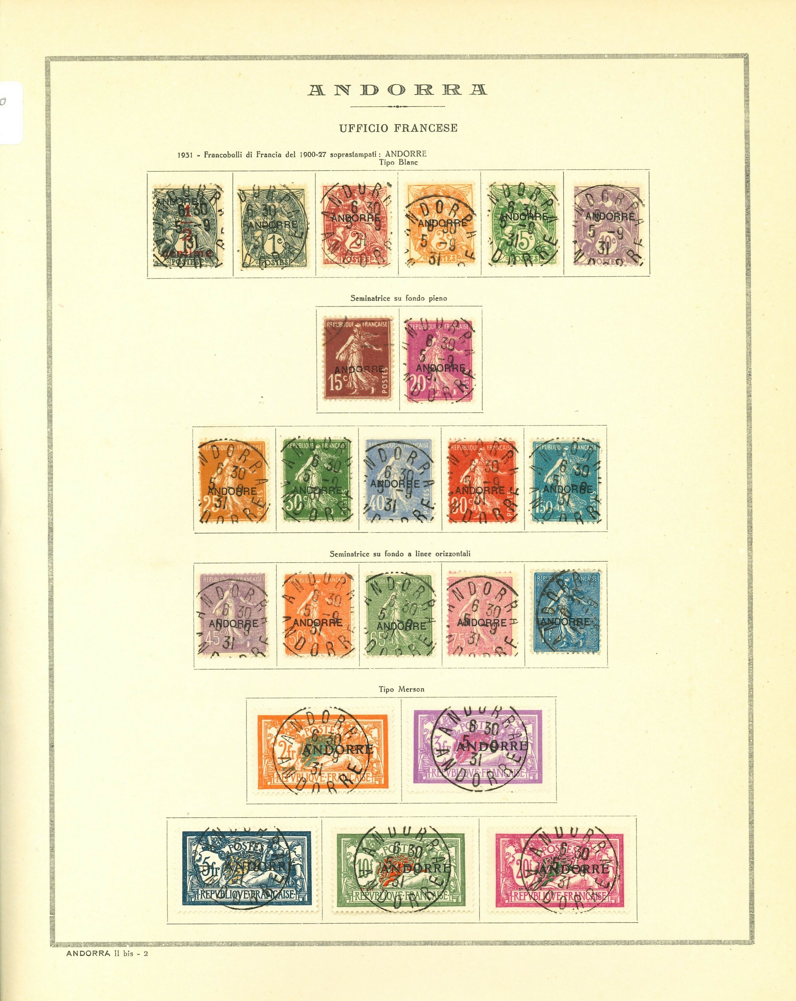 Lot 2184 - Andorra Lots & Collections - Ponte Auction House Stamps Auction 505 Lot 2184 - Andorra Lots & Collections - Ponte Auction House Stamps Auction 505