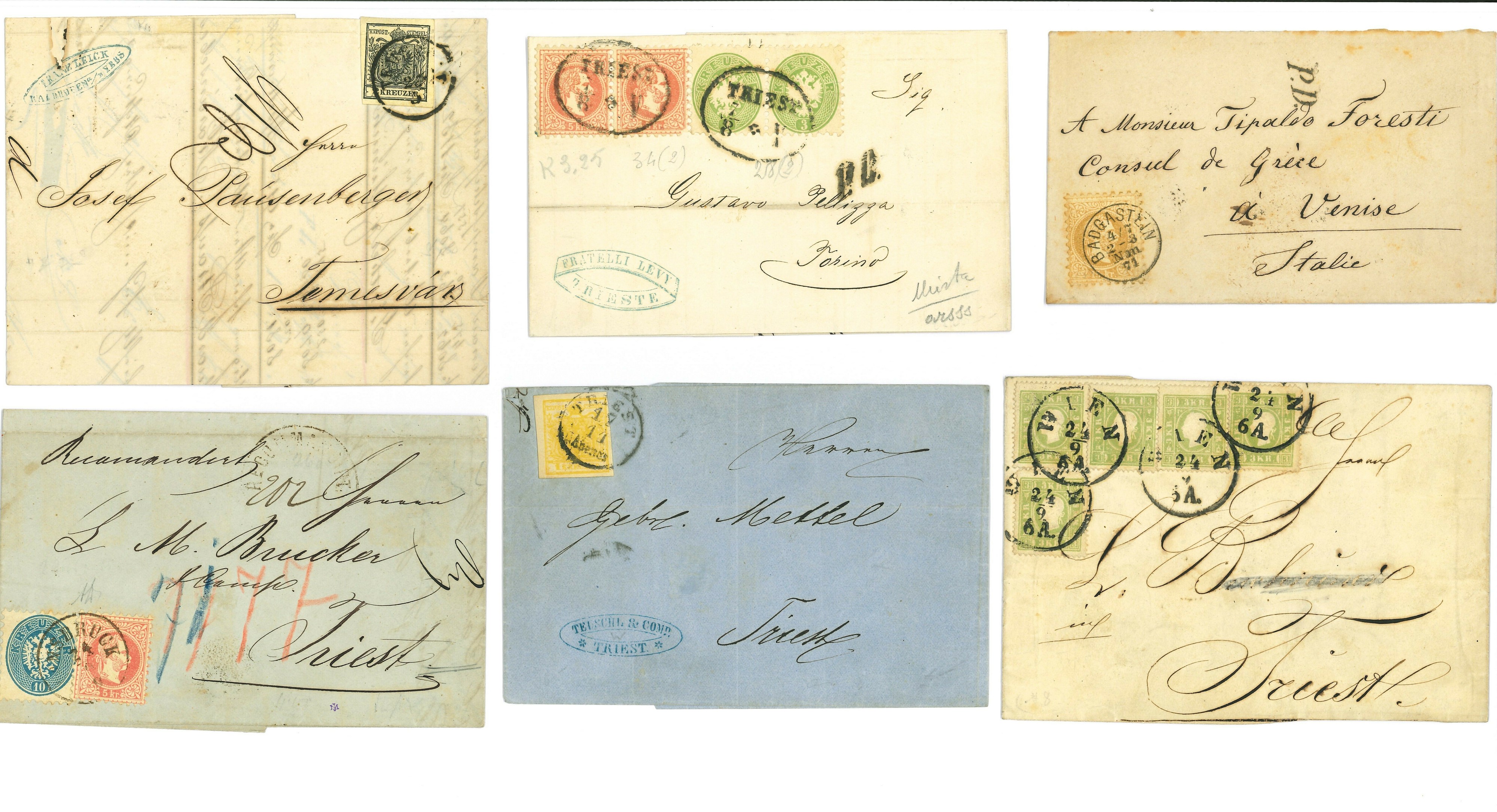 Lot 2192 - Austria Lots & Collections - Ponte Auction House Stamps Auction 505 Lot 2192 - Austria Lots & Collections - Ponte Auction House Stamps Auction 505