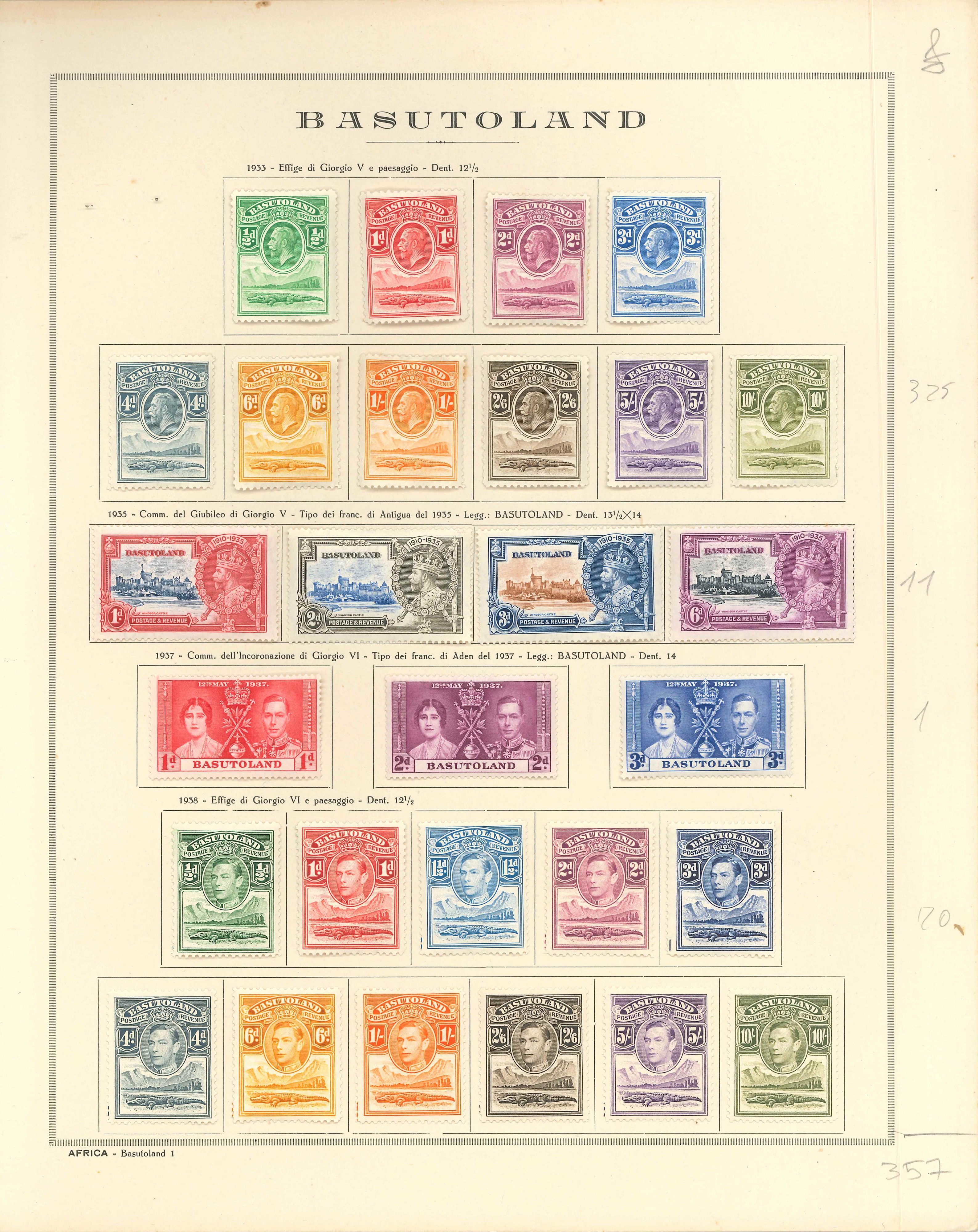 Lot 2197 - basutoland Lots & Collections - Ponte Auction House Stamps Auction 505 Lot 2197 - basutoland Lots & Collections - Ponte Auction House Stamps Auction 505