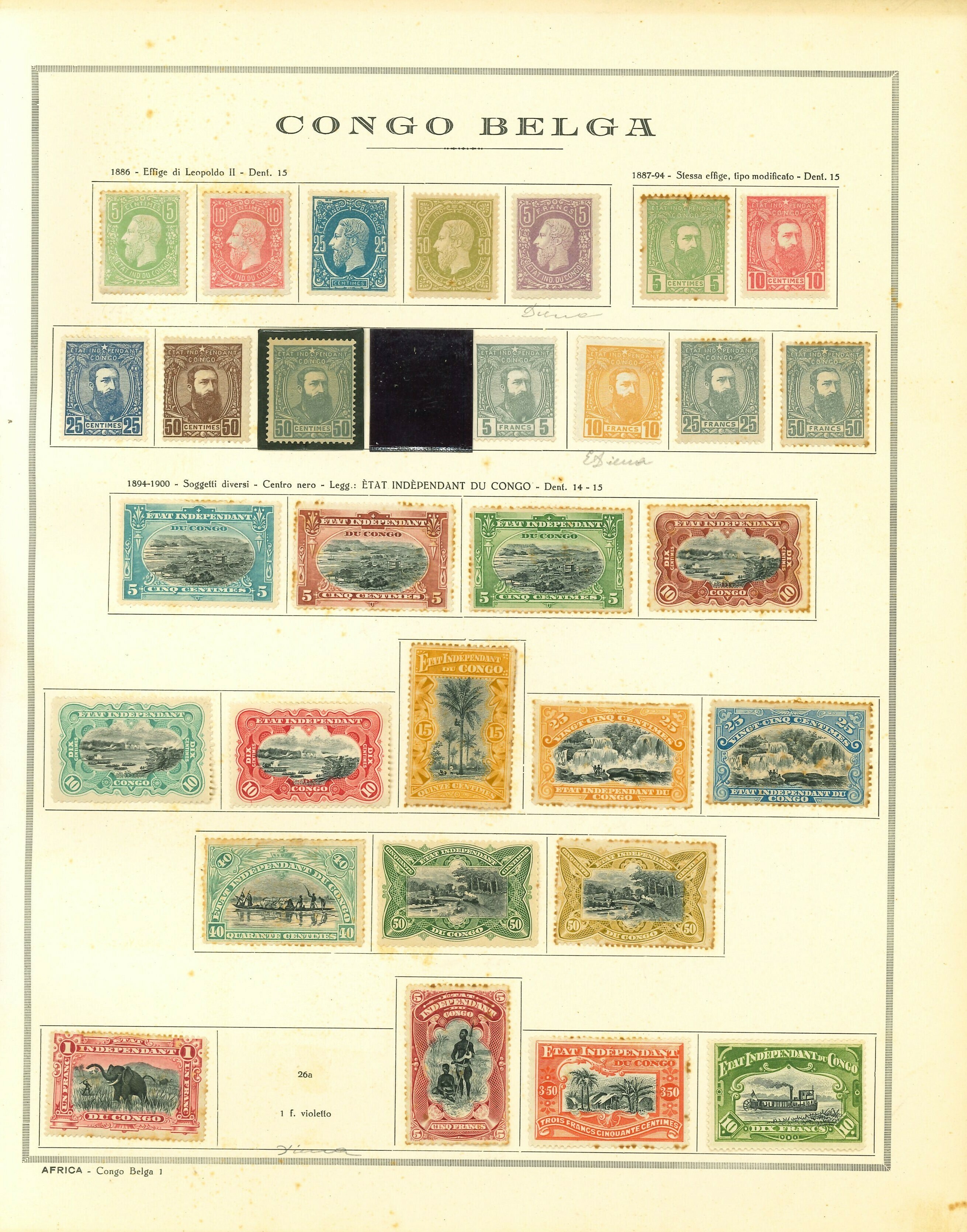 Lot 2200 - BELGIAN CONGO, RWANDA-URUNDI Lots & Collections -  Ponte Auction House Stamps Auction 505