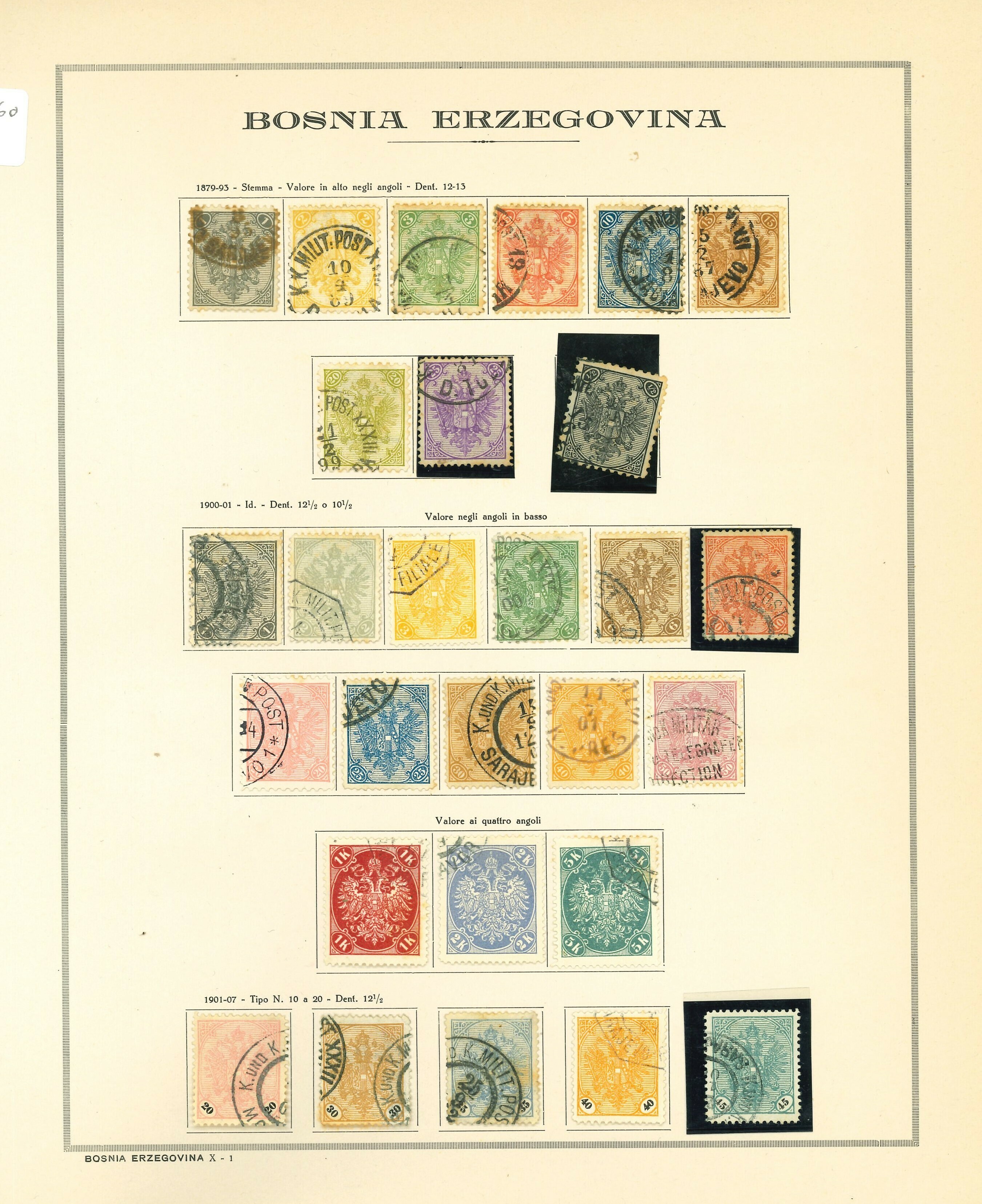 Lot 2205 - BOSNIA HERZEGOVINA, CROATIA, MONTENEGRO, YUGOSLAVIA, SERBIA Lots & Collections -  Ponte Auction House Stamps Auction 505