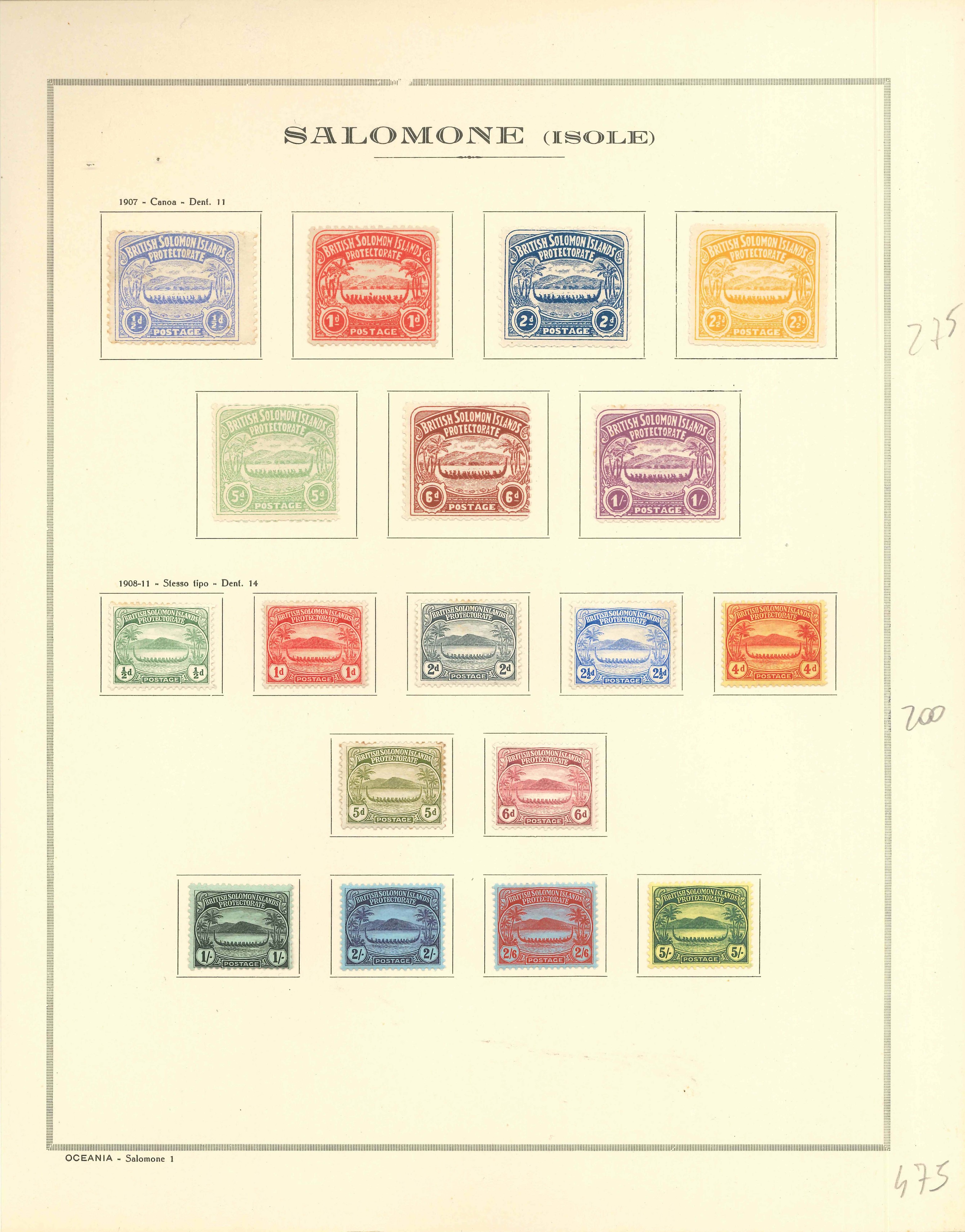 Lot 2222 - british solomon islands Lots & Collections - Ponte Auction House Stamps Auction 505 Lot 2222 - british solomon islands Lots & Collections - Ponte Auction House Stamps Auction 505