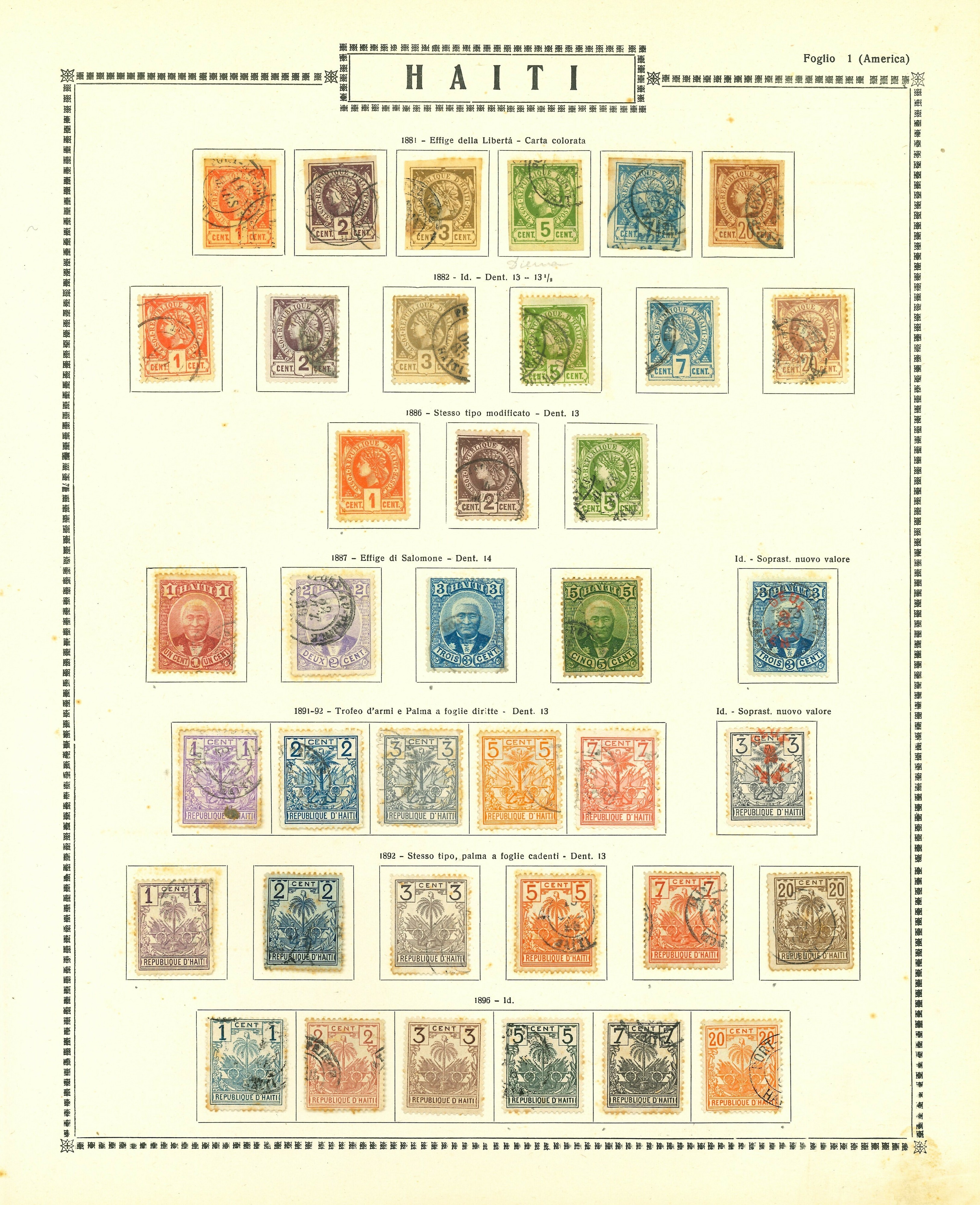 Lot 2274 - haiti Lots & Collections - Ponte Auction House Stamps Auction 505 Lot 2274 - haiti Lots & Collections - Ponte Auction House Stamps Auction 505