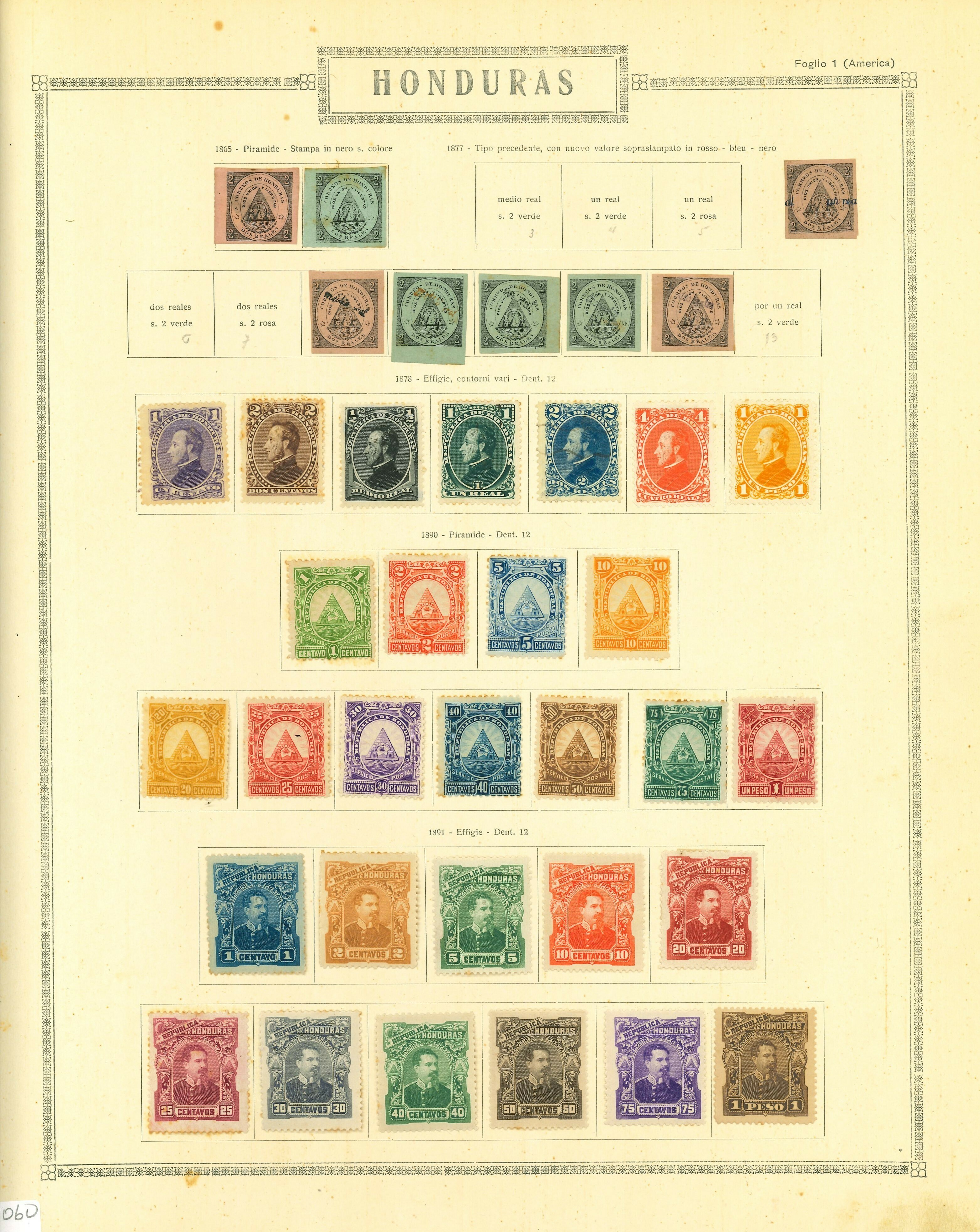 Lot 2276 - Honduras Lots & Collections -  Ponte Auction House Stamps Auction 505