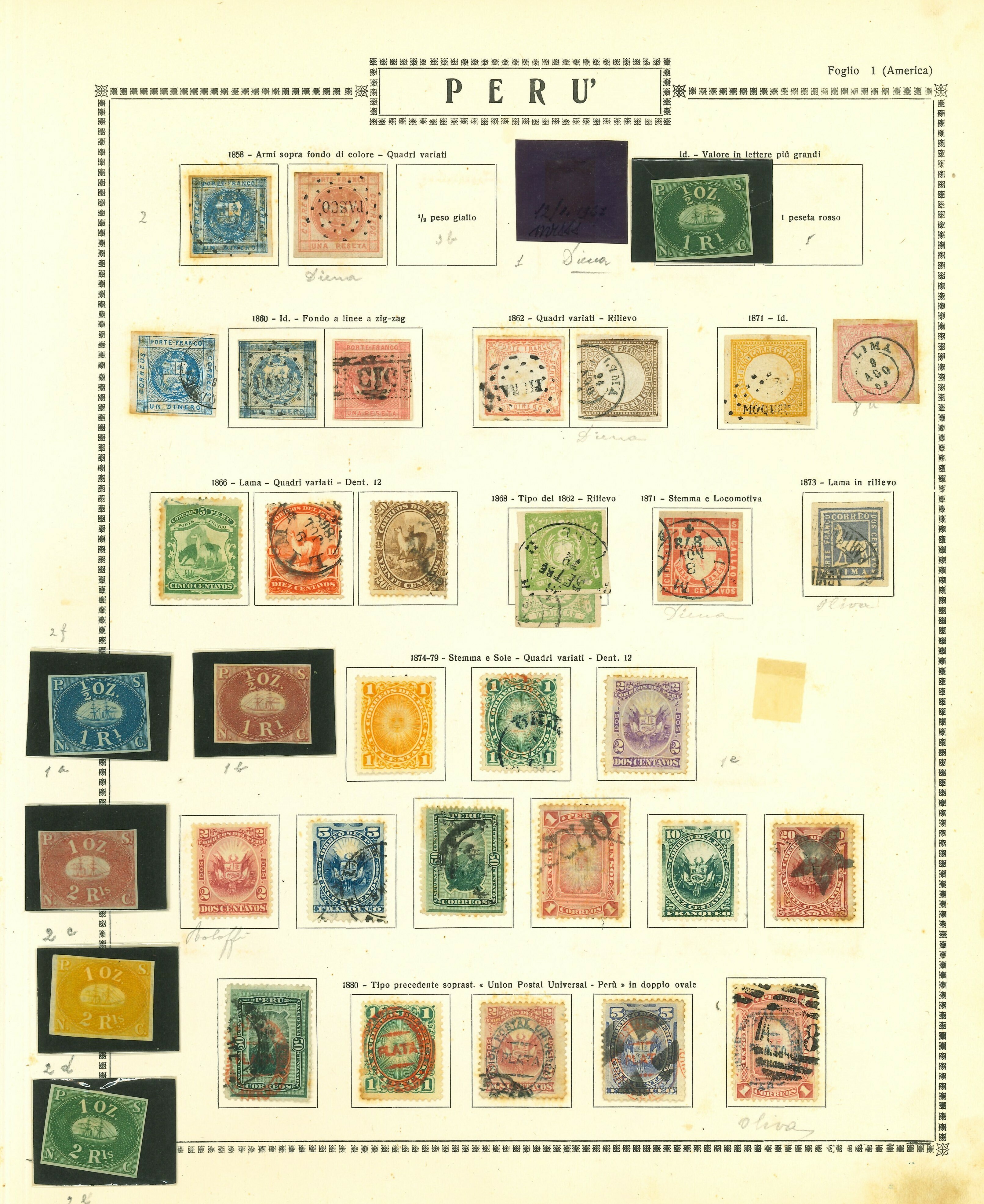 Lot 2328 - Peru Lots & Collections - Ponte Auction House Stamps Auction 505 Lot 2328 - Peru Lots & Collections - Ponte Auction House Stamps Auction 505