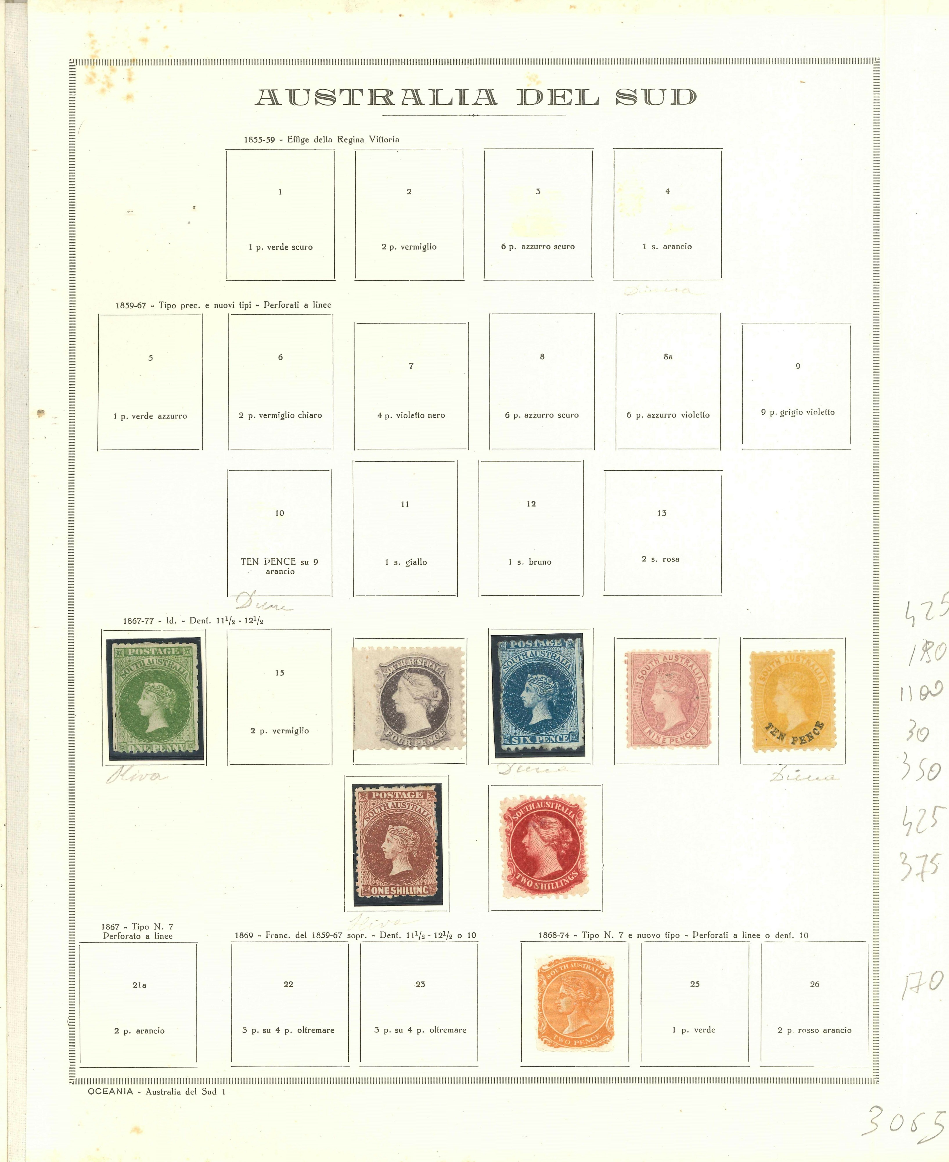 Lot 2345 - SOUTHERN AUSTRALIA Lots & Collections - Ponte Auction House Stamps Auction 505 Lot 2345 - SOUTHERN AUSTRALIA Lots & Collections - Ponte Auction House Stamps Auction 505