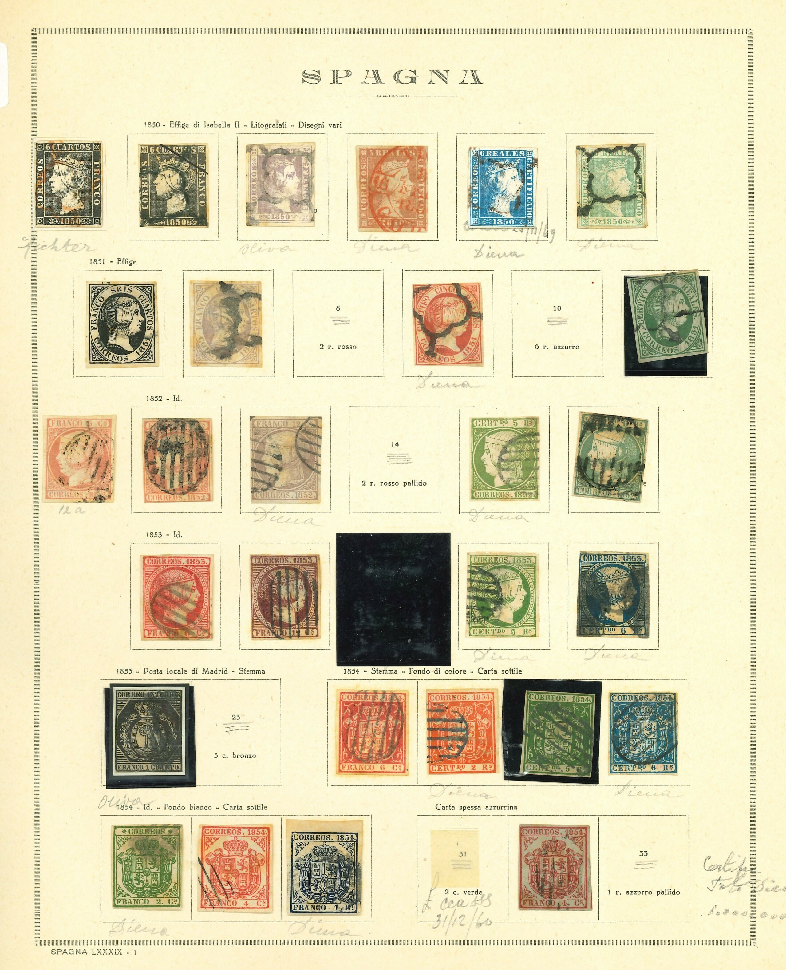 Lot 2346 - Spain Lots & Collections - Ponte Auction House Stamps Auction 505 Lot 2346 - Spain Lots & Collections - Ponte Auction House Stamps Auction 505