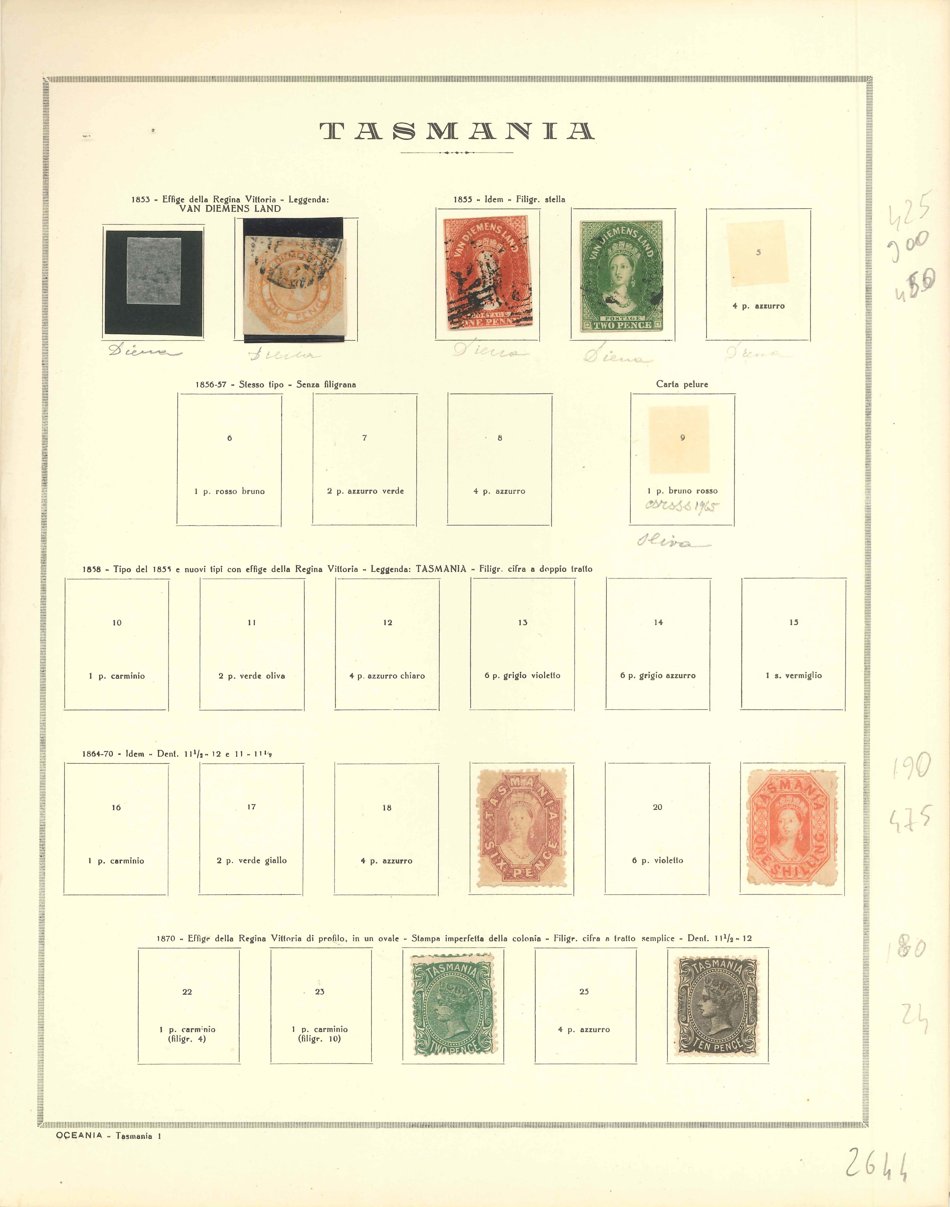 Lot 2360 - tasmania Lots & Collections - Ponte Auction House Stamps Auction 505 Lot 2360 - tasmania Lots & Collections - Ponte Auction House Stamps Auction 505