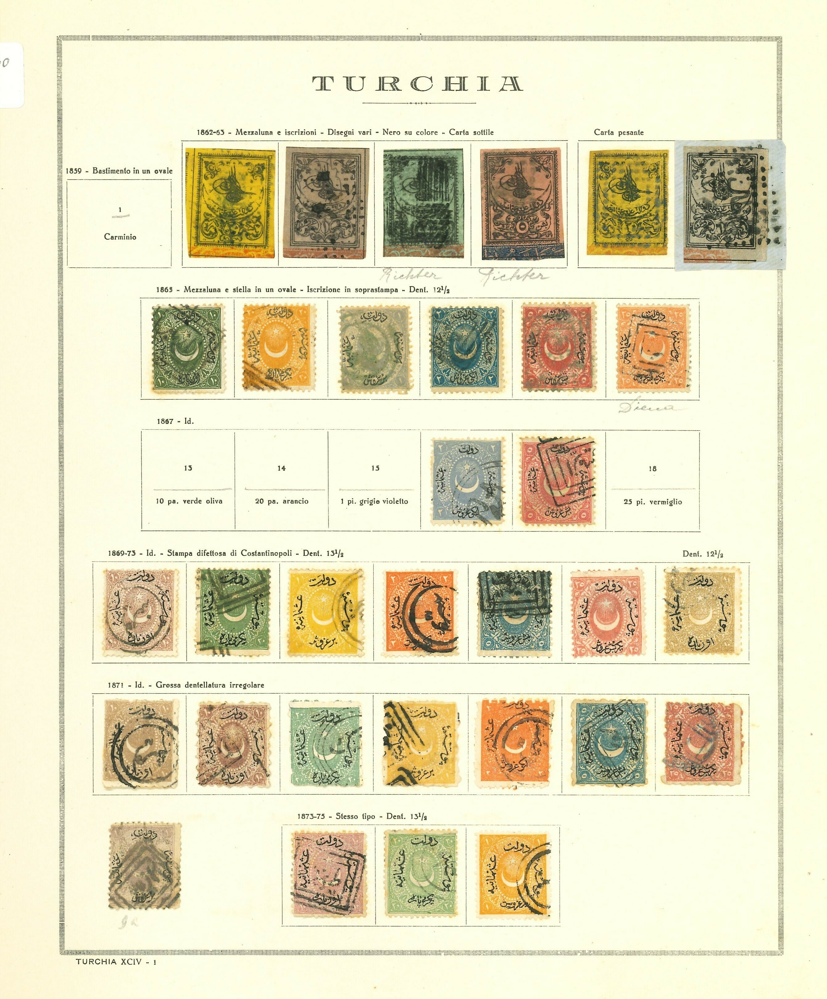 Lot 2367 - Turkey Lots & Collections -  Ponte Auction House Stamps Auction 505
