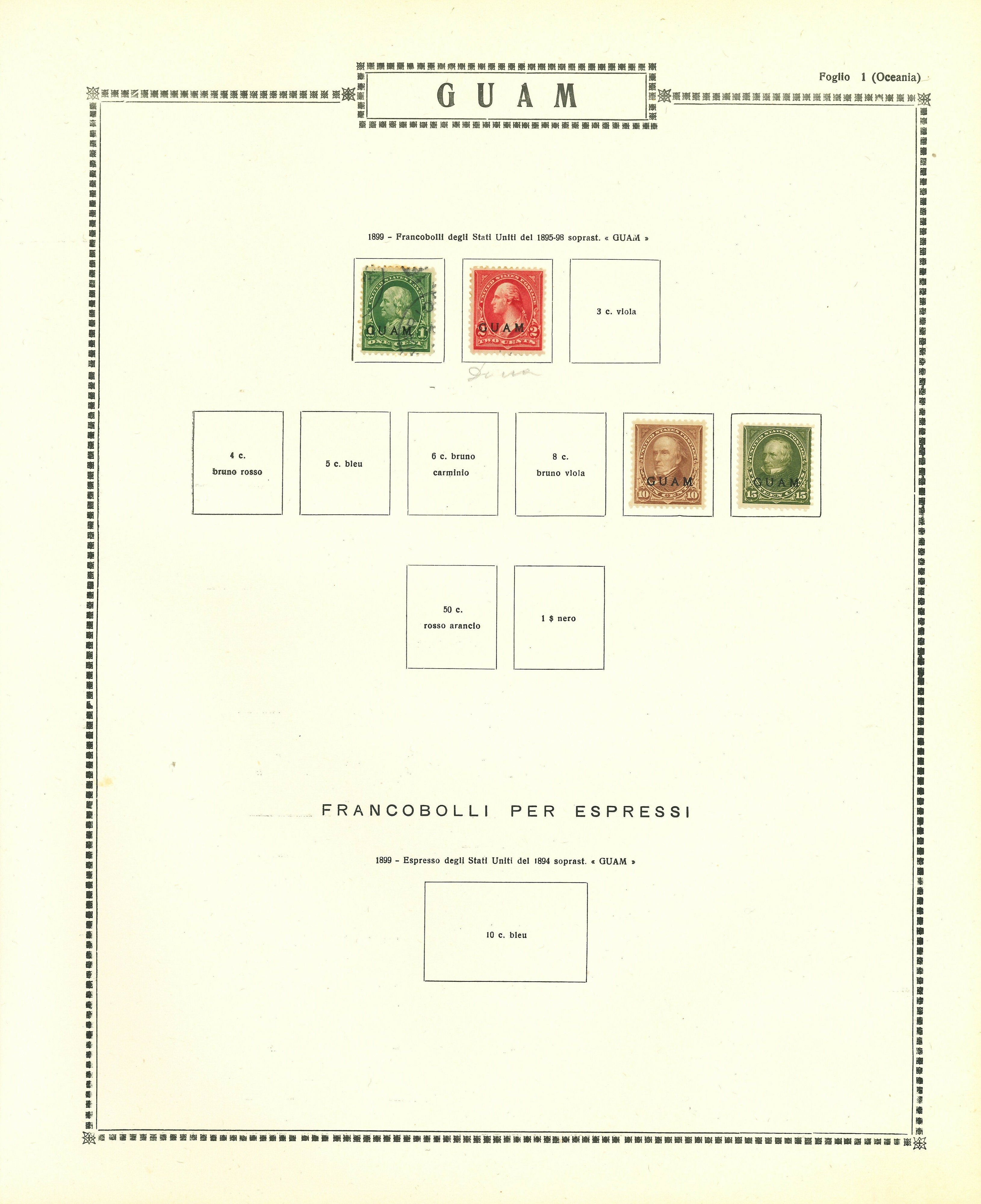 Lot 2371 - UNITED STATES POSSESSION Lots & Collections - Ponte Auction House Stamps Auction 505 Lot 2371 - UNITED STATES POSSESSION Lots & Collections - Ponte Auction House Stamps Auction 505