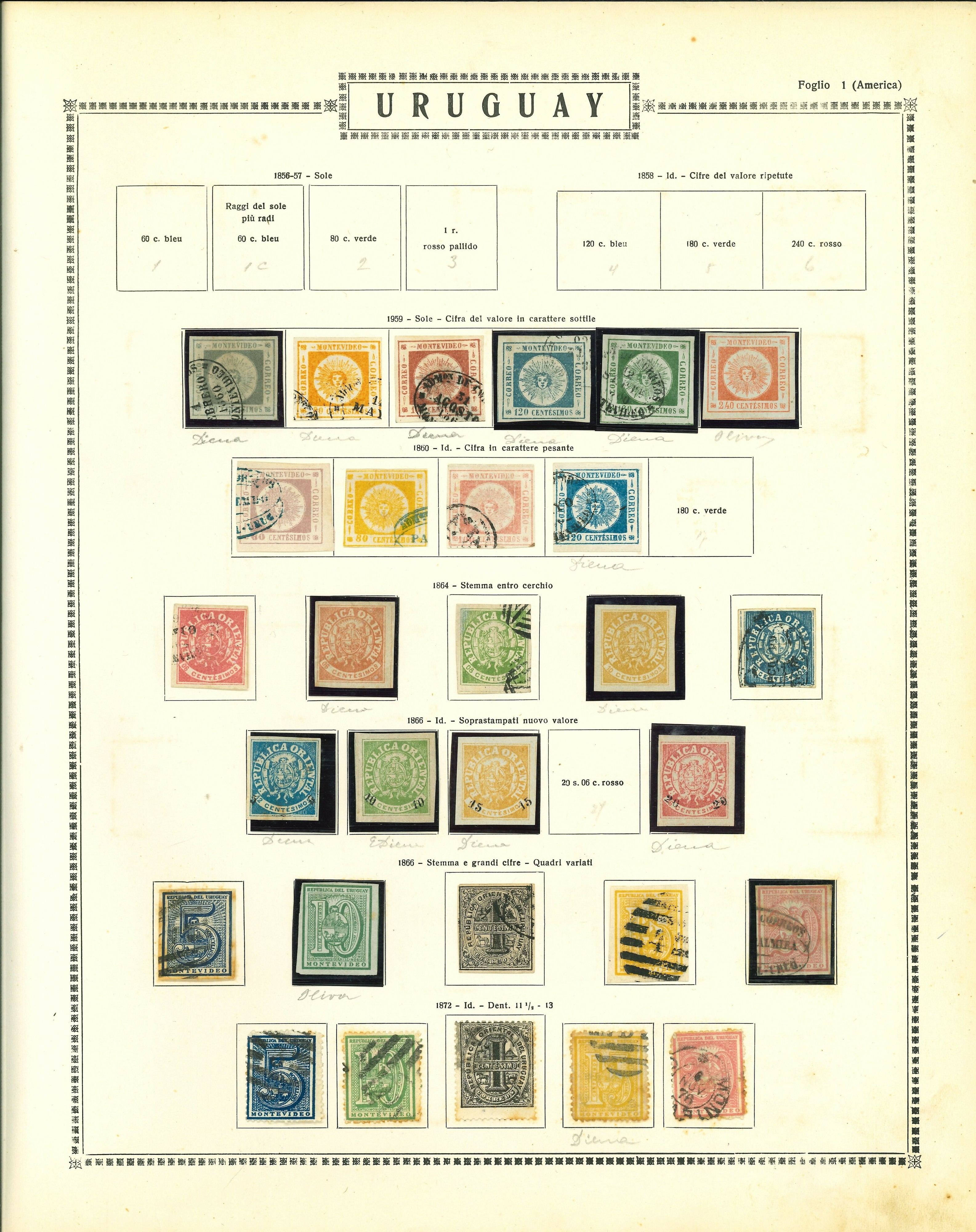Lot 2372 - Uruguay Lots & Collections - Ponte Auction House Stamps Auction 505 Lot 2372 - Uruguay Lots & Collections - Ponte Auction House Stamps Auction 505