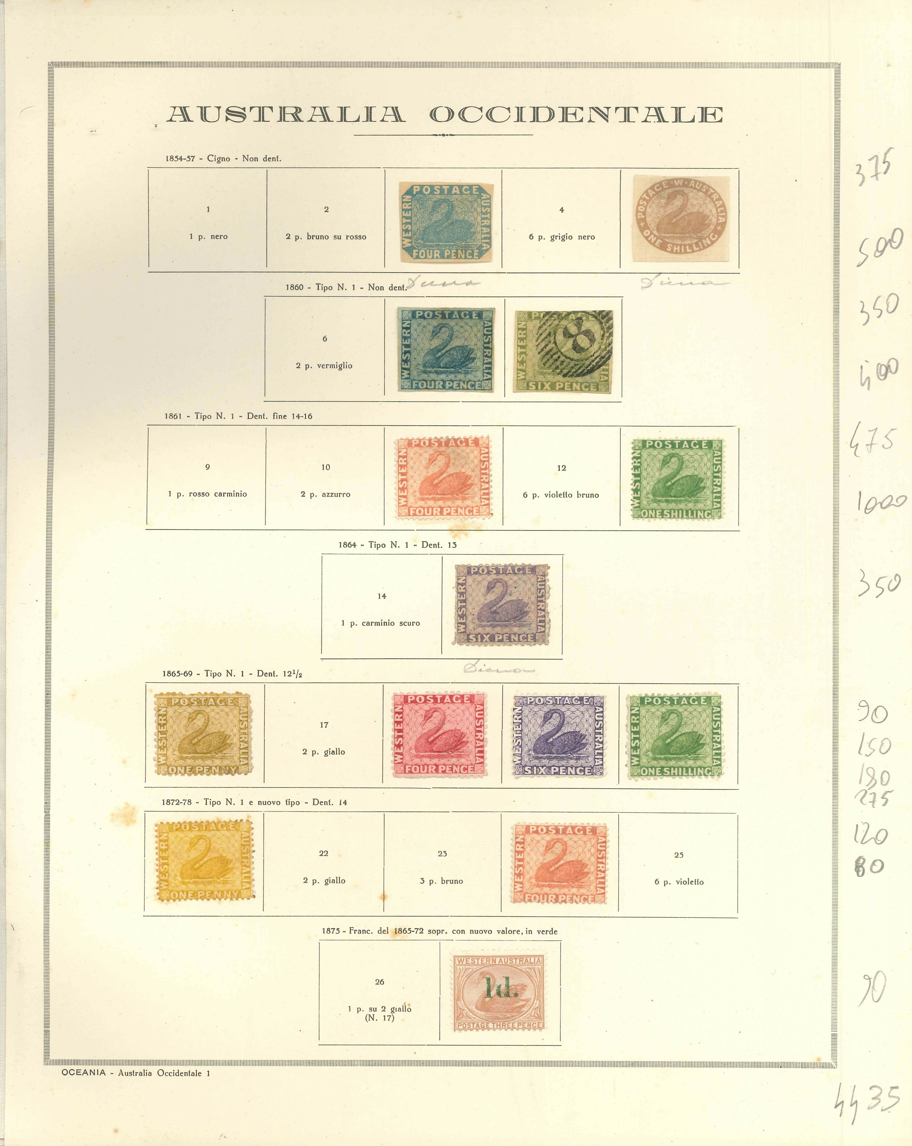 Lot 2375 - western australia Lots & Collections - Ponte Auction House Stamps Auction 505 Lot 2375 - western australia Lots & Collections - Ponte Auction House Stamps Auction 505