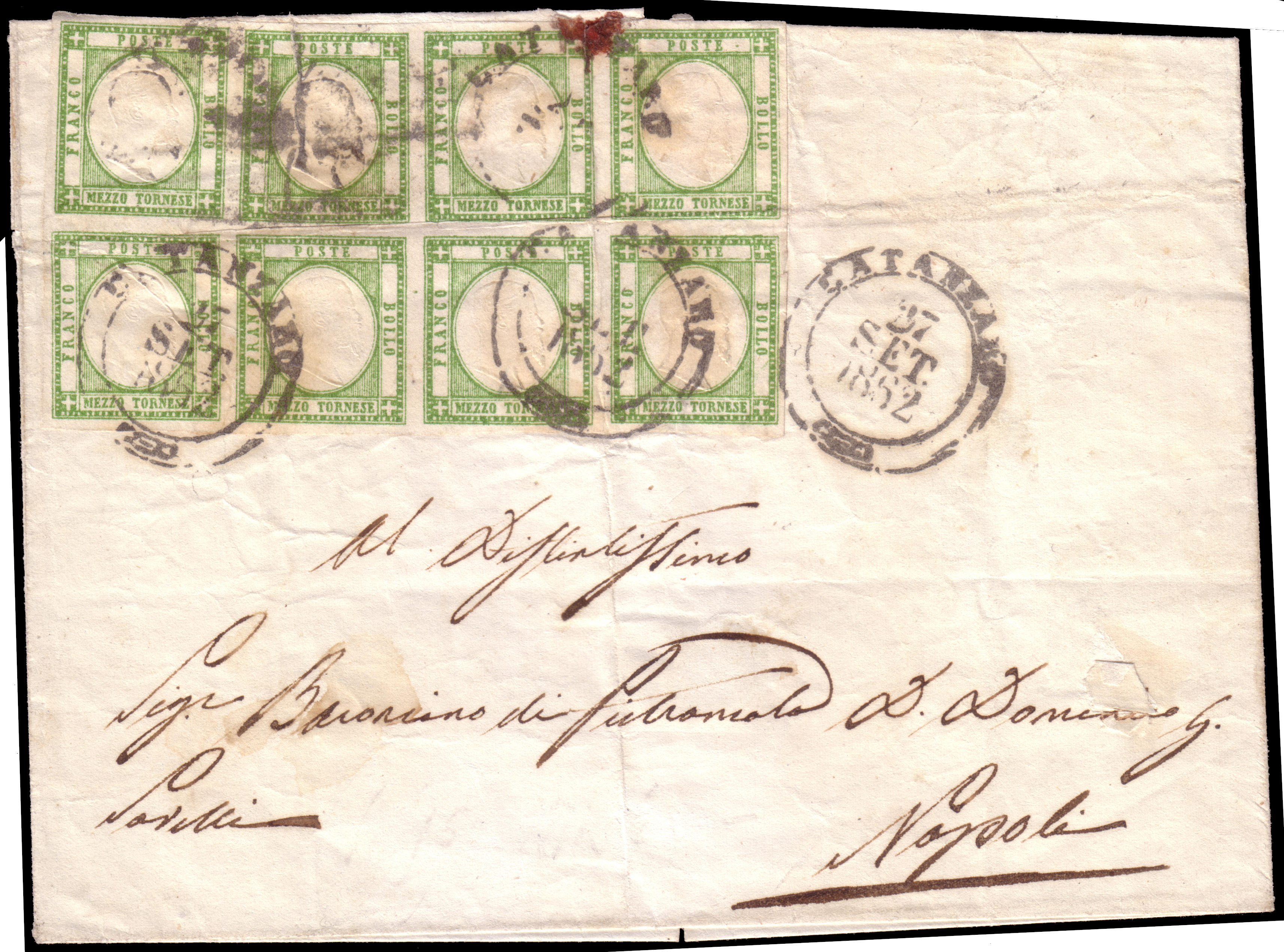 Lot 2391 - PROVINCE NAPOLETANE Individual lots -  Ponte Auction House Stamps Auction 505