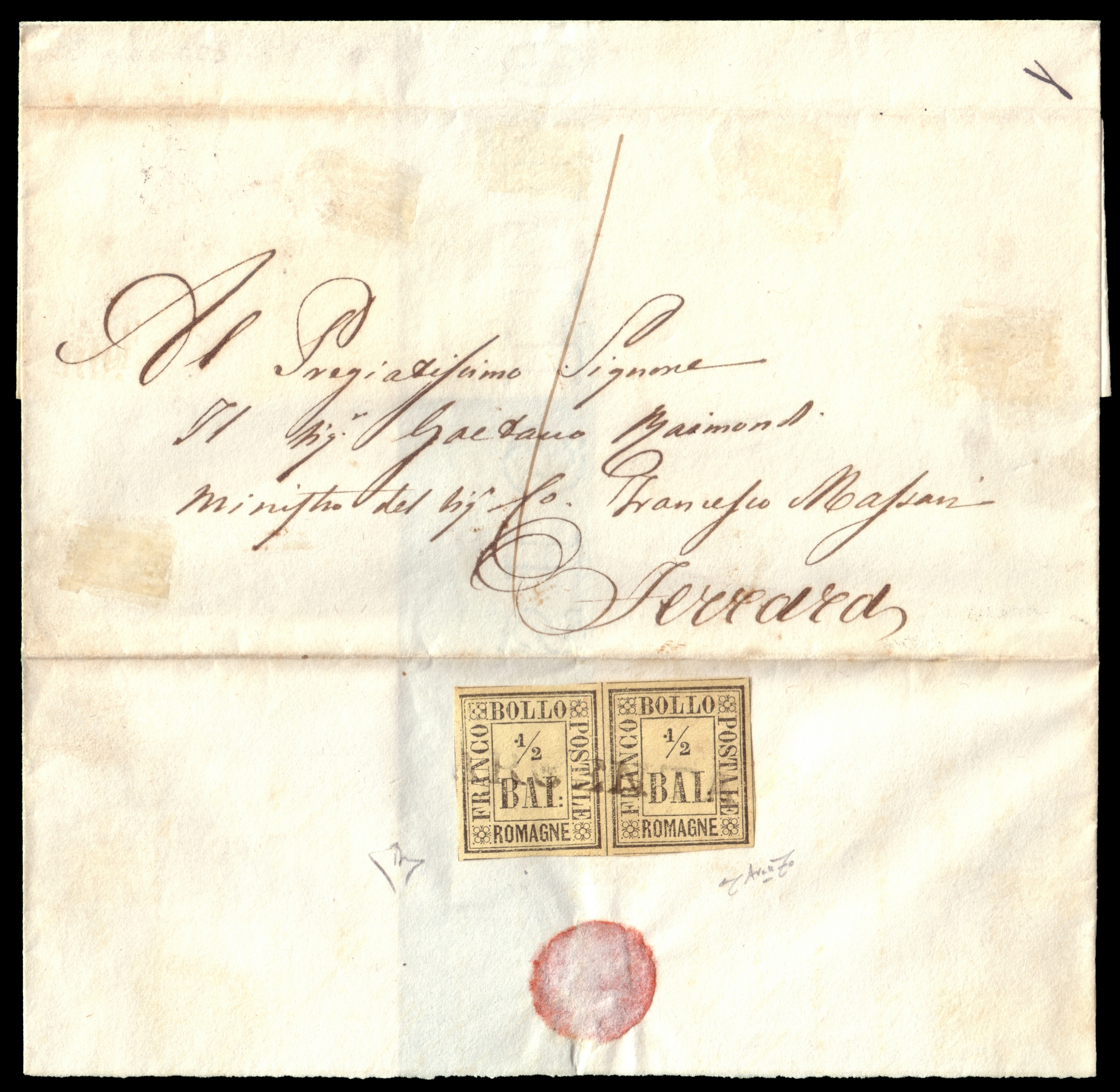 Lot 2396 - romagne Individual lots -  Ponte Auction House Stamps Auction 505