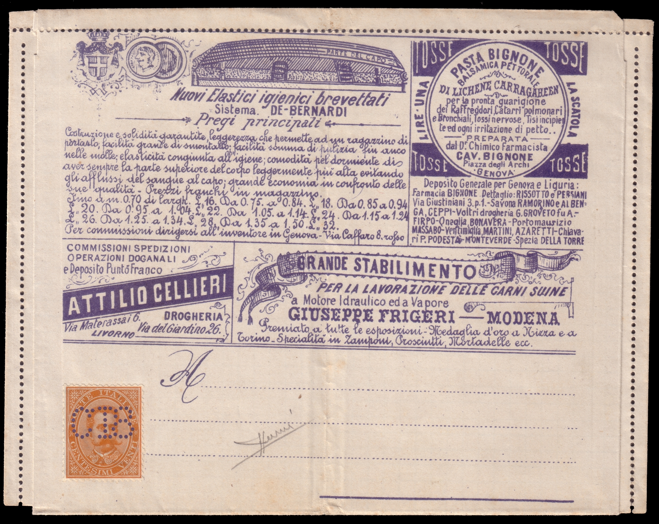 Lot 2414 - REGNO D'ITALIA Individual lots - Ponte Auction House Stamps Auction 505 Lot 2414 - REGNO D'ITALIA Individual lots - Ponte Auction House Stamps Auction 505