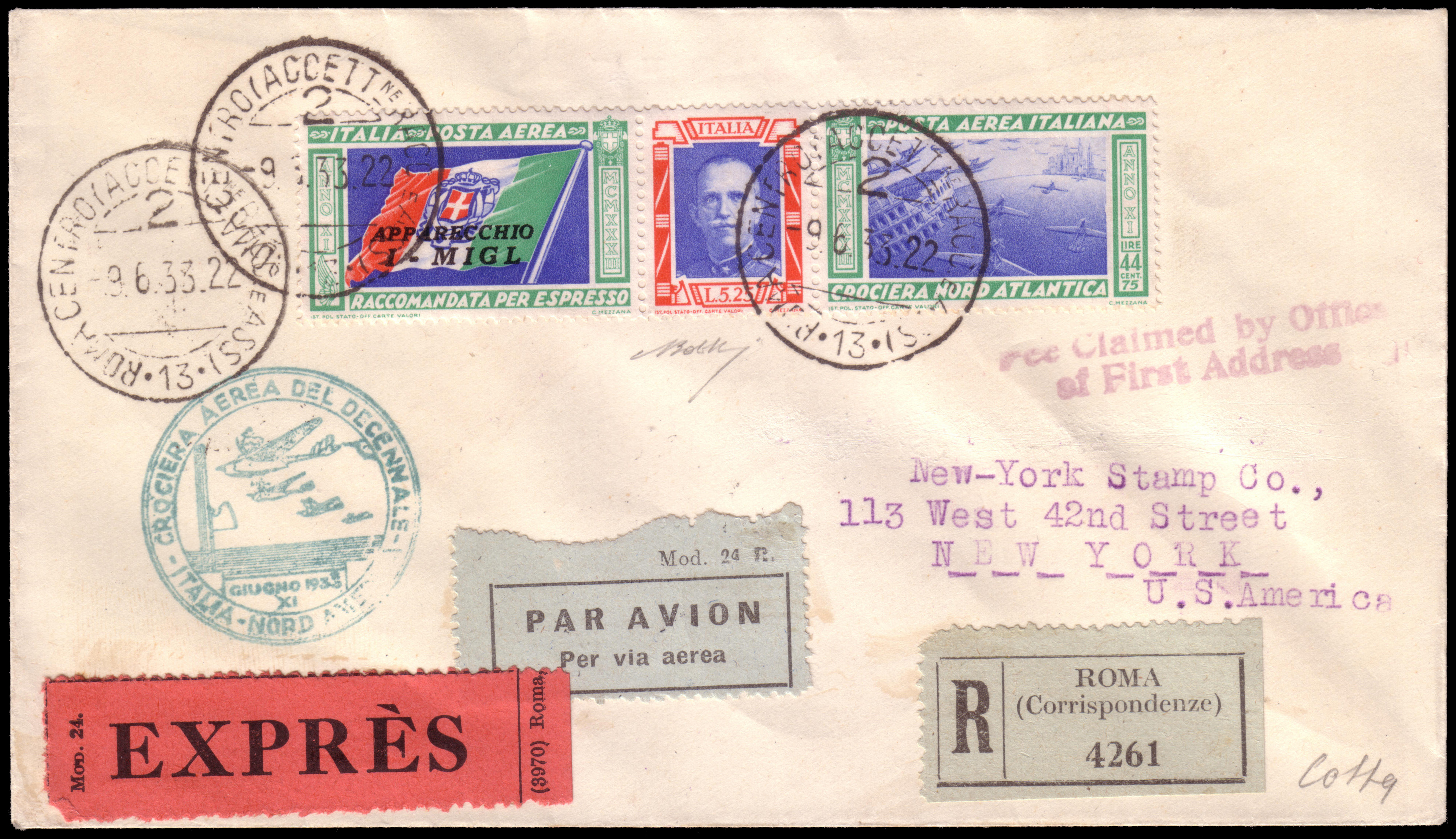 Lot 2429 - REGNO D'ITALIA Individual lots - Ponte Auction House Stamps Auction 505 Lot 2429 - REGNO D'ITALIA Individual lots - Ponte Auction House Stamps Auction 505