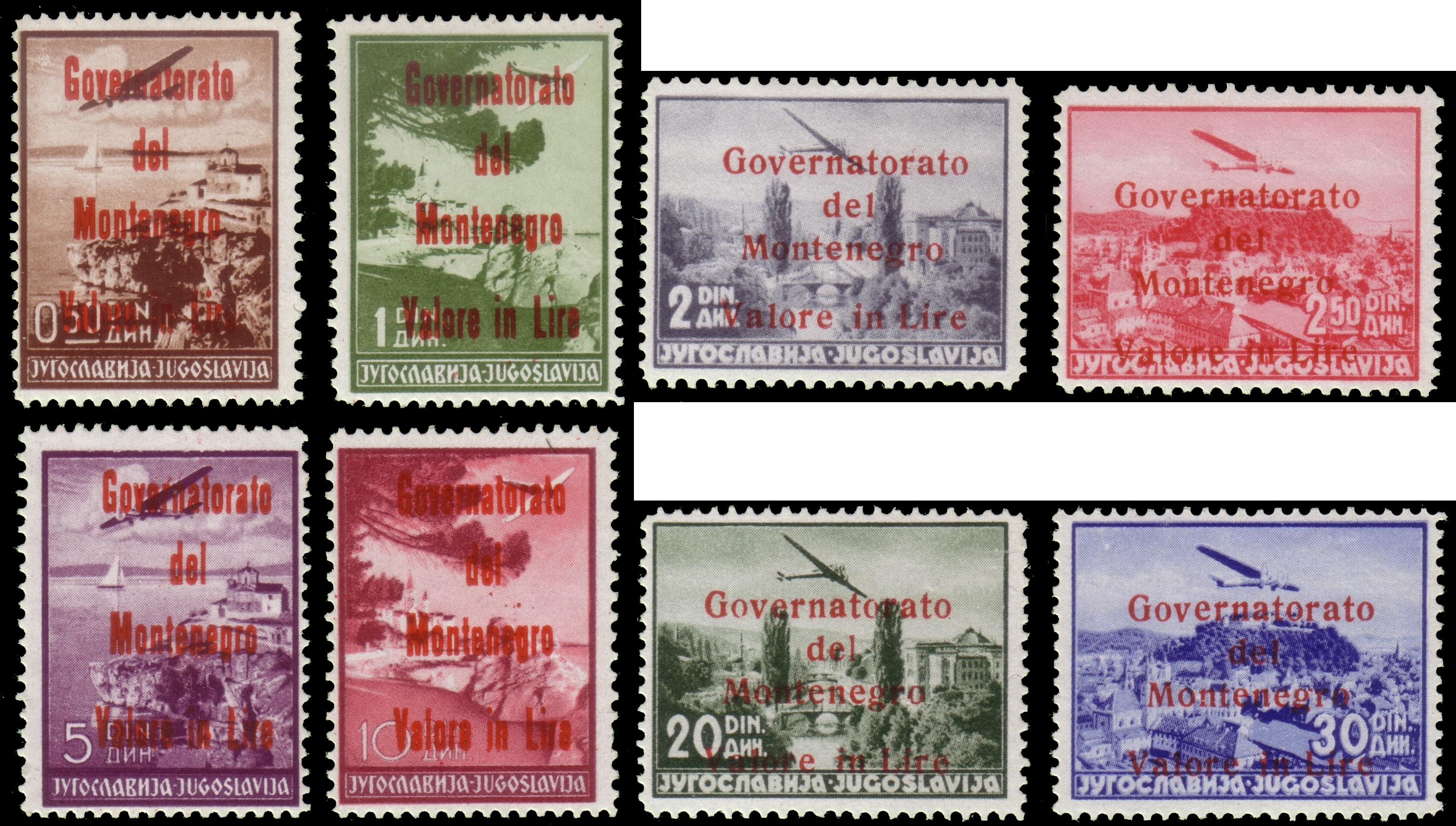 Lot 2445 - monténégro Individual lots - Ponte Auction House Stamps Auction 505 Lot 2445 - monténégro Individual lots - Ponte Auction House Stamps Auction 505