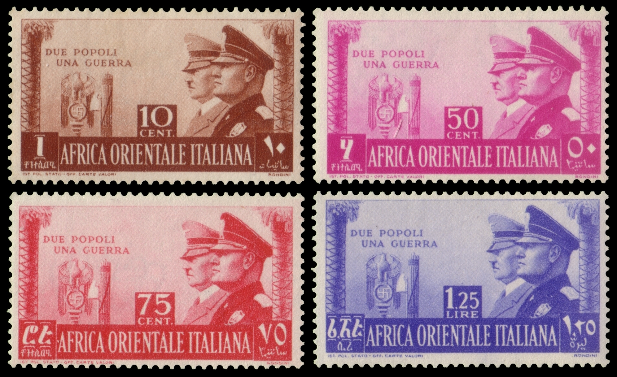 Lot 2447 - AFRICA ORIENTALE ITALIANA Individual lots - Ponte Auction House Stamps Auction 505 Lot 2447 - AFRICA ORIENTALE ITALIANA Individual lots - Ponte Auction House Stamps Auction 505