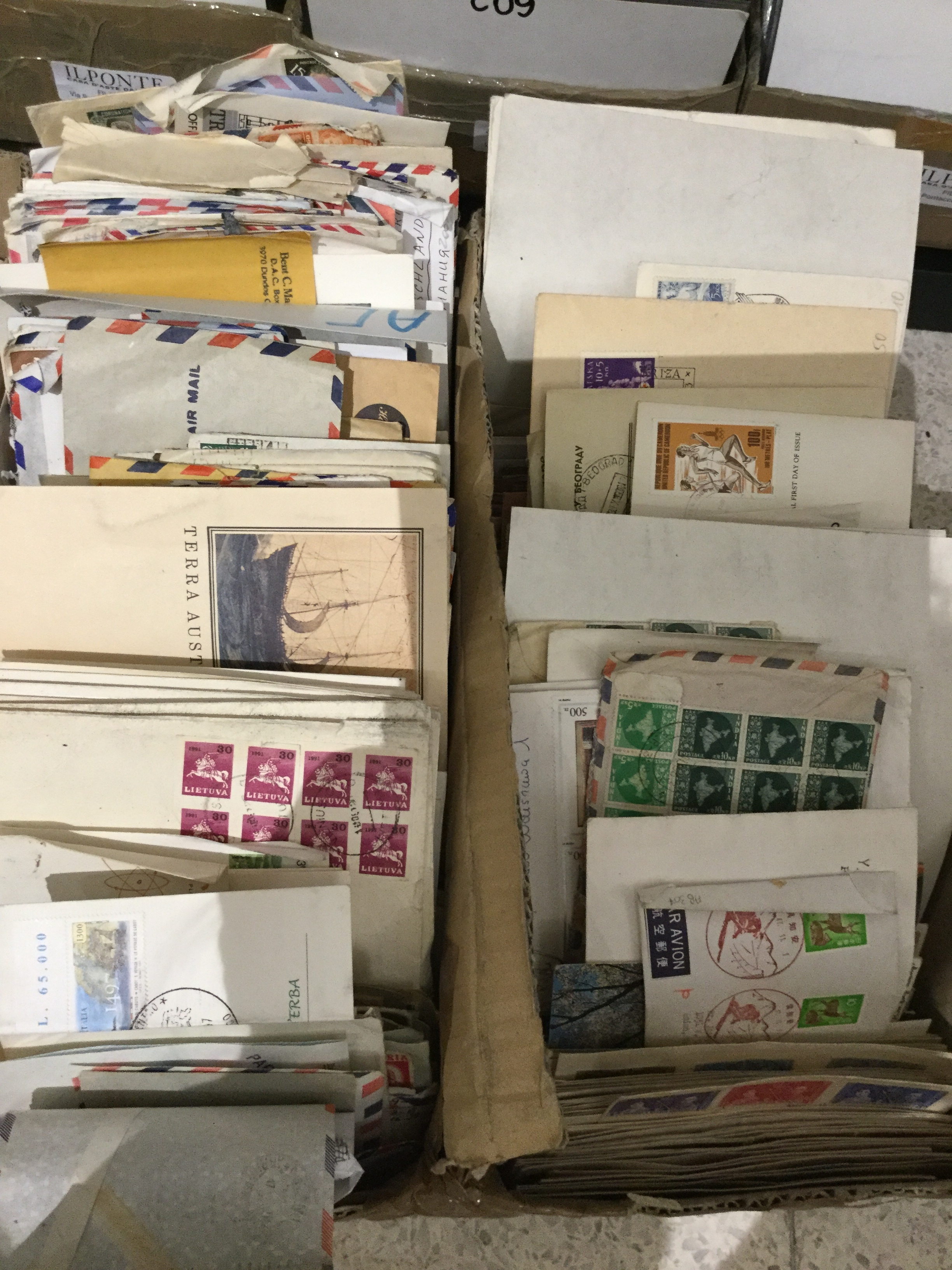 Lot 2501 - MONDIALI Lots & Collections -  Ponte Auction House Stamps Auction 505
