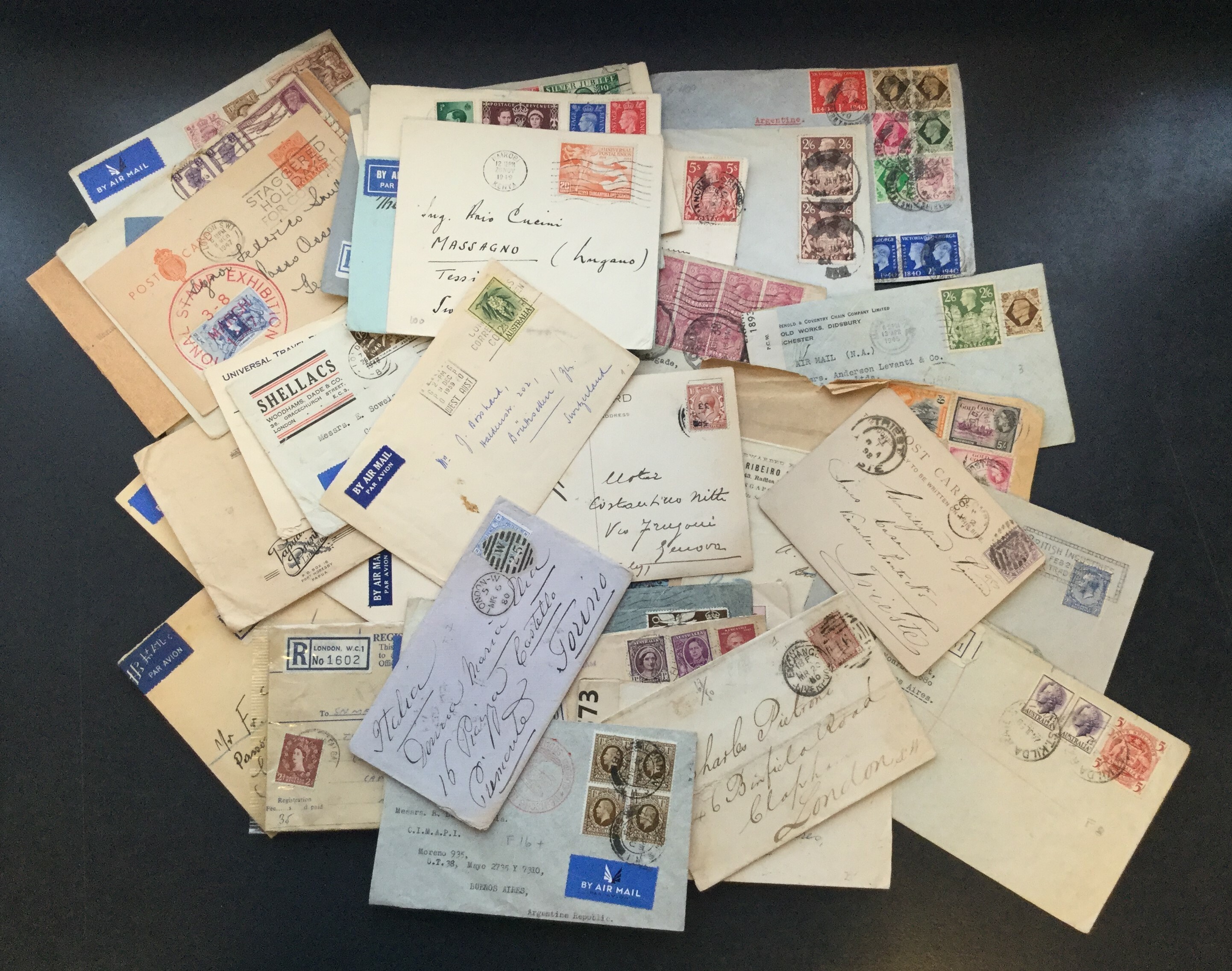 Lot 2538 - GRAN BRETAGNA, COLONIE INGLESI Lots & Collections - Ponte Auction House Stamps Auction 505 Lot 2538 - GRAN BRETAGNA, COLONIE INGLESI Lots & Collections - Ponte Auction House Stamps Auction 505