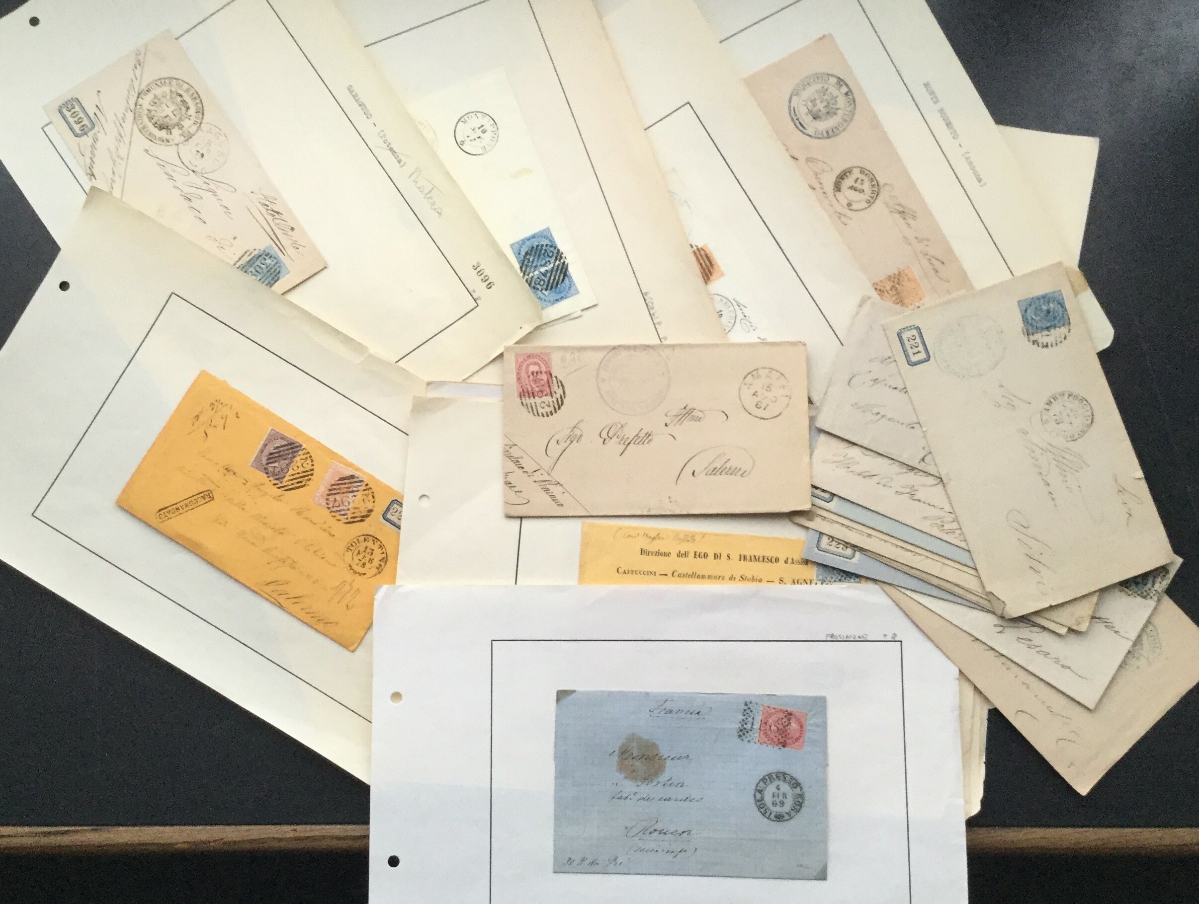 Lot 2588 - REGNO D'ITALIA - STORIA POSTALE Lots & Collections - Ponte Auction House Stamps Auction 505 Lot 2588 - REGNO D'ITALIA - STORIA POSTALE Lots & Collections - Ponte Auction House Stamps Auction 505