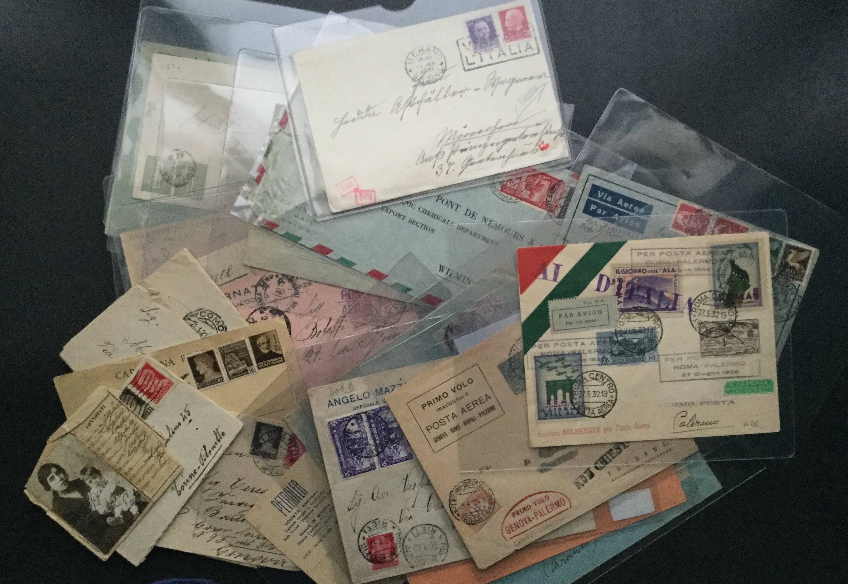 Lot 2592 - REGNO D'ITALIA, REPUBBLICA - STORIA POSTALE Lots & Collections - Ponte Auction House Stamps Auction 505 Lot 2592 - REGNO D'ITALIA, REPUBBLICA - STORIA POSTALE Lots & Collections - Ponte Auction House Stamps Auction 505